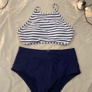 Aerie high-rise bikini | top: M bottom:L
